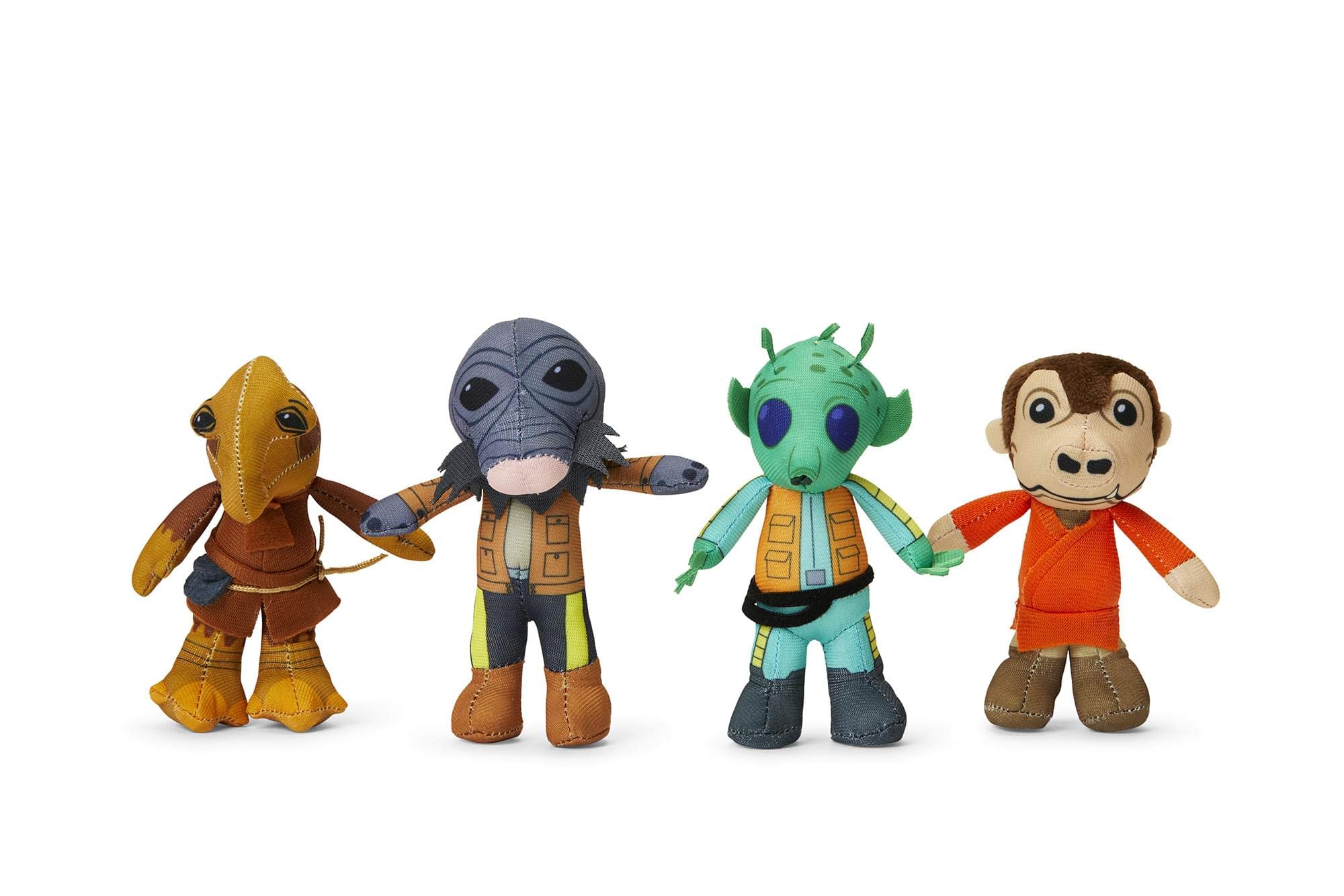 Star Wars Exclusive Mini Plushies - Mos Eisley’s Cantina Villains - 4 Pack