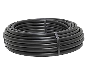 Drip Depot Polyethylene Tubing - Size : 1/2" (0.600" ID x 0.700" OD) - Length : 100'