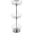Amazon.com: Three Tier Revolving Shoe Tree Orgainzer Rack with Chrome ...