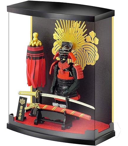 Figurine De Samouraï - Guerrier Monté Avec Épée - Statue Décorative