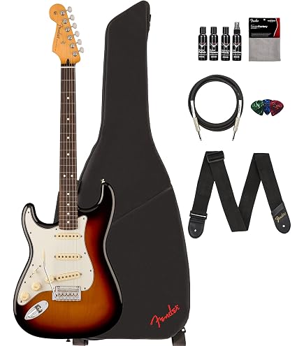 Amazon.com: Fender Player Stratocaster SSS Electric Guitar, 3