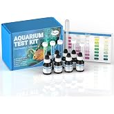 Pawfly 5 in 1 Aquarium Water Master Test Kit, Fish Tank Water Testing Kit | Aquarium Water Test Kit for pH Nitrite Nitrate Ammonia &amp; Phosphate, Aquarium Test Kit for Freshwater &amp; Saltwater Fish Tanks