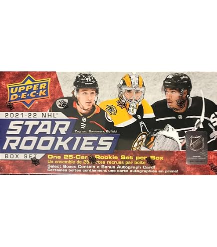 Amazon.com: 2022-23 Upper Deck NHL Star Rookies Hockey Box Set