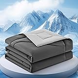 FineMay Cooling Comforter King Size, Double-Sided