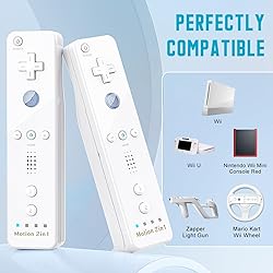 Gamrombo Wii Controller 2 Pack, Wii Remote with