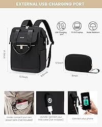 LOVEVOOK 17.3 Inch Laptop Backpack for Women, Large