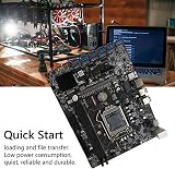 Dasertoe B250C Mini Motherboard 12 GPU PCIe USB3.0 LGA1151 DDR4 Mining view 8