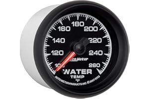 Auto Meter 5955 ES 2-1/16" -100 260 F Full Sweep Electric Water Temperature Gauge