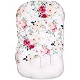 TANOFAR Baby Lounger Cover, Newborn Lounger Cover for Girls, Removable Nest Slipcover, Soft Comfortable, Machine Washable, Flower