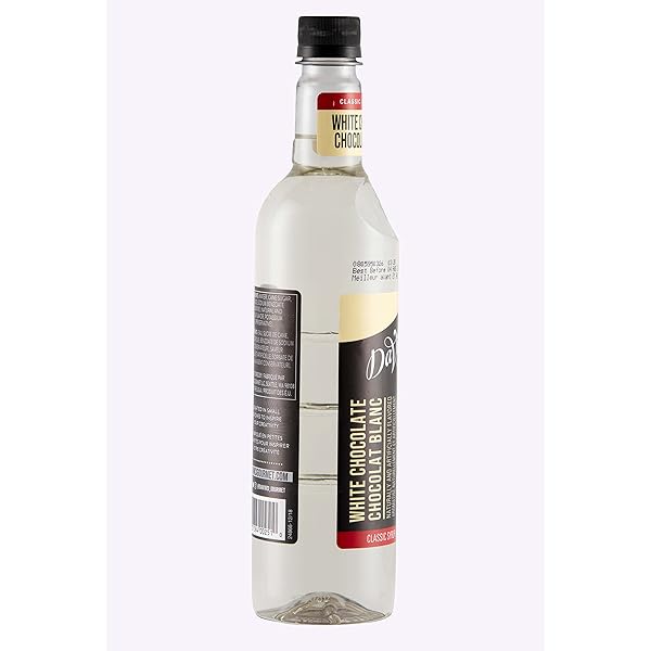 DAVINCI GOURMET CLASSIC WHITE CHOCOLATE SYRUP, 25.4 FLUID OUNCES (PACK OF 1)