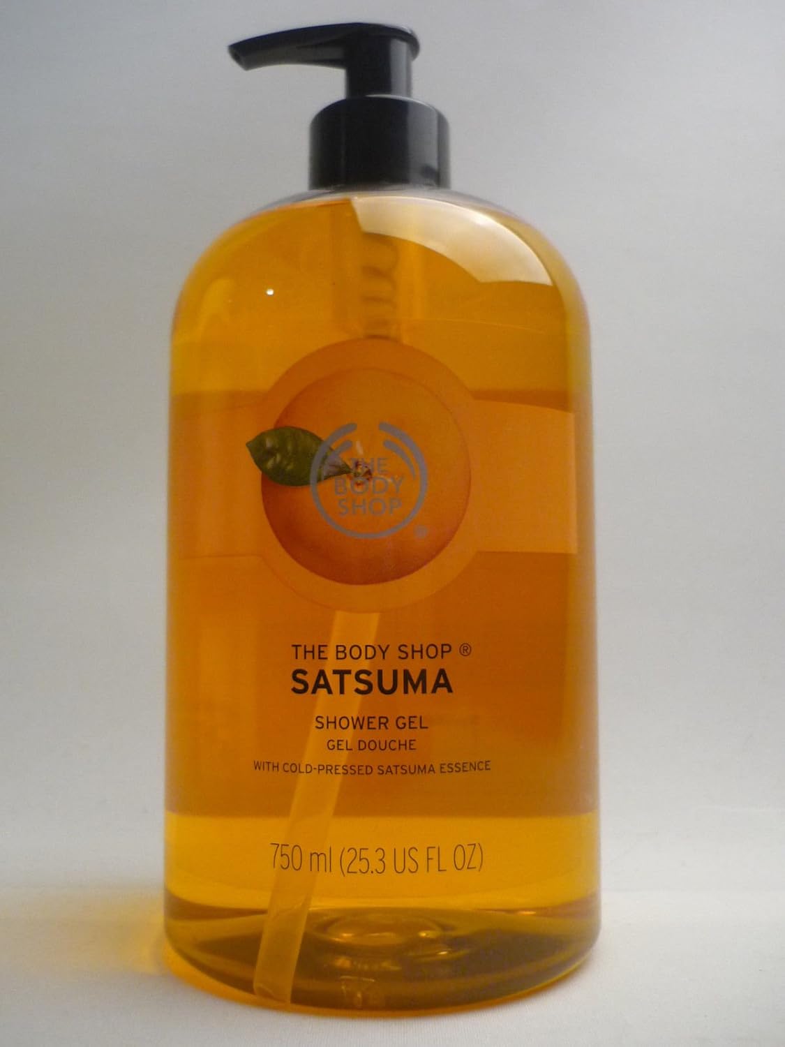 The Body Shop Satsuma Shower Gel XL 750ml with pump dispenser Amazon