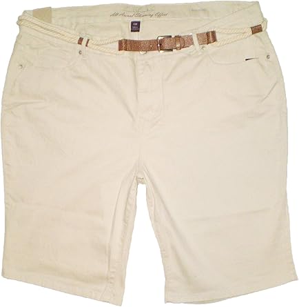gloria vanderbilt plus size bermuda shorts