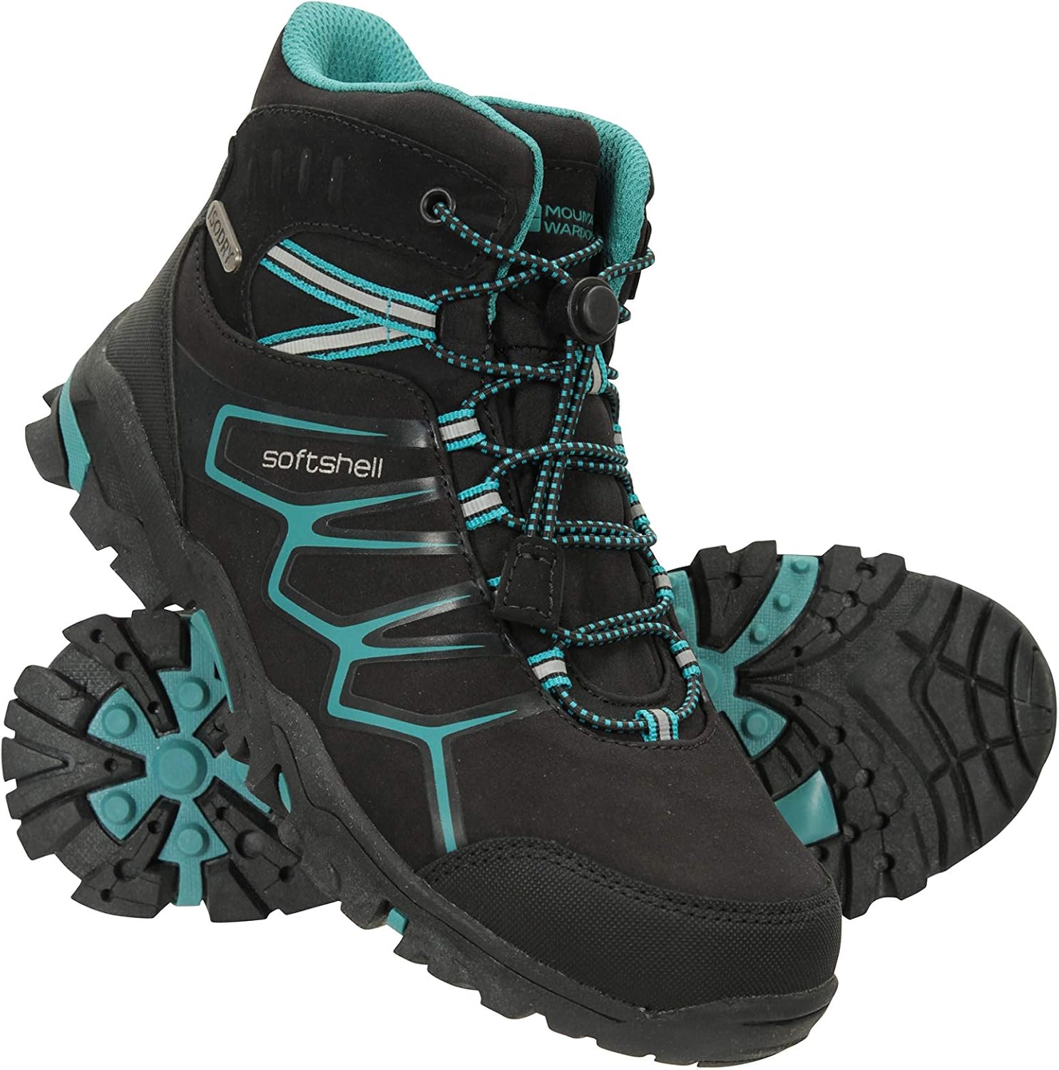 thumbnail interactive-video image 1 of Mountain Warehouse Kids Waterproof Hiking Boots - Breathable Outdoor Shoes 1 of 10