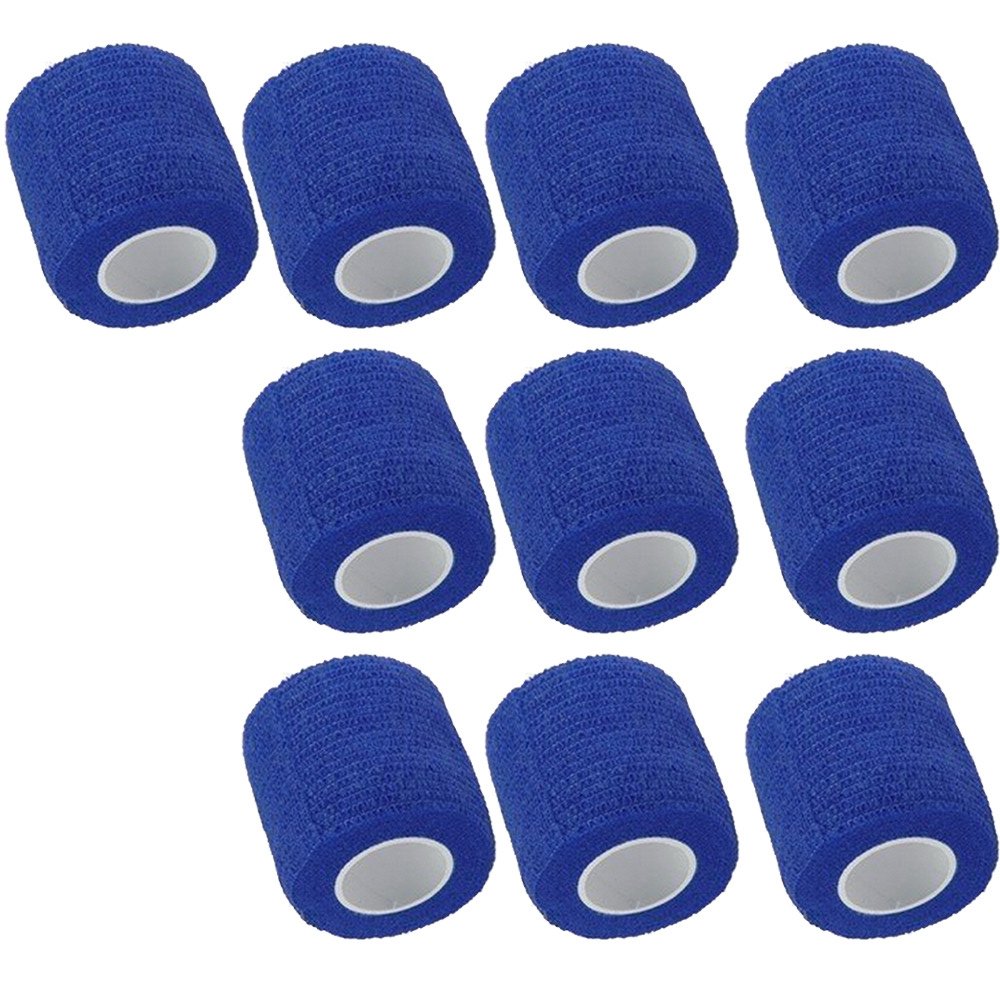 Mintice™ 10 X Self Adhesive Cohesive Wrap Bandages Strong Elastic First Aid Tape Skin Color for Wrist Ankle Sport 4.5mx5cm