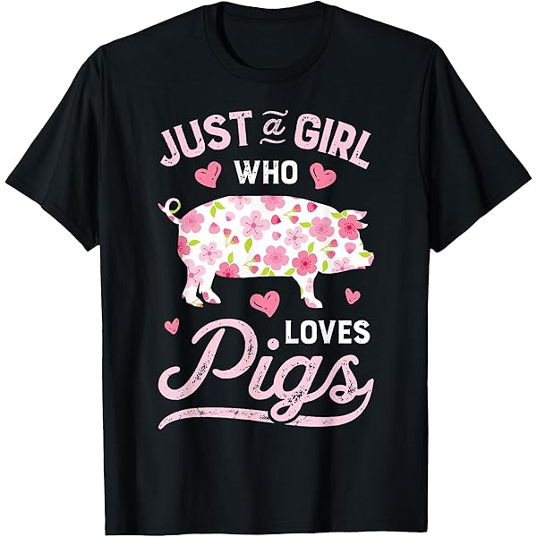 piggs Tシャツ　XL BECAUSE I LOVE PIGGS T Amazon.com: I love pigs T-Shirt : Clothing, Shoes & Jewelry