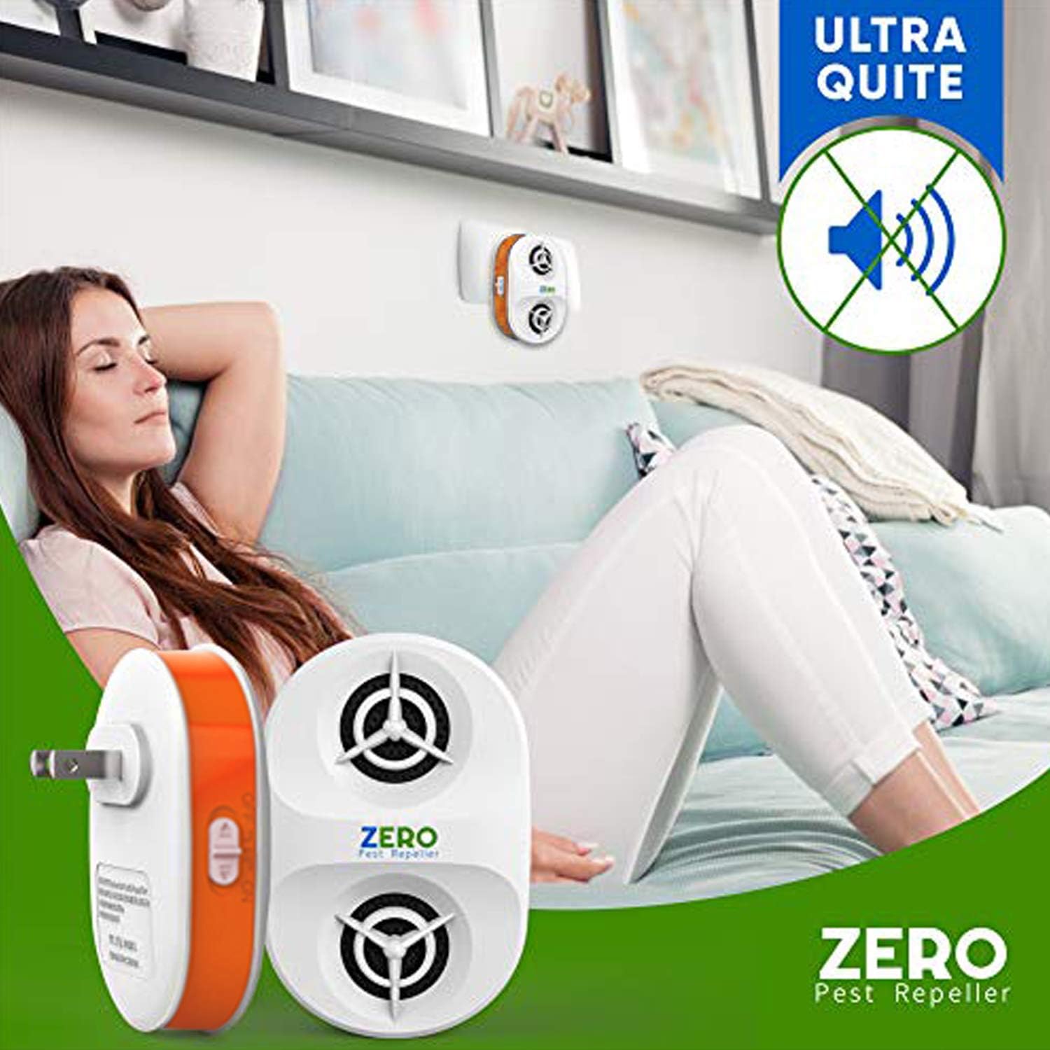 2020 Ultrasonic Pest Repeller Electronic Plug in Indoor Pest Repellent, Pest Control for Home, Office, Warehouse, Restaurant, Hotel (2 Pack): Health & Personal Care