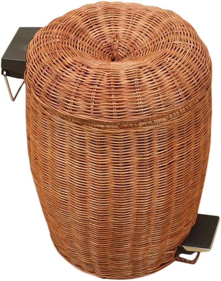 Papeleras Bote De Basura Tejido De Bambú Hogar Sala De Estar Dormitorio