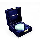 METLYN Small Heart Urn for Ashes Adult Male in Brass - Classic Mini Cremation Urn for Human Ashes with Velvet Box & Stand - Loving Tribute Keepsake for Man, Women, Pet or Infant (Green)