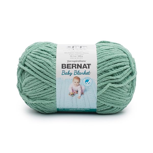 BERNAT BABY BLANKET YARN 300G 10.5 OZ, MISTY...