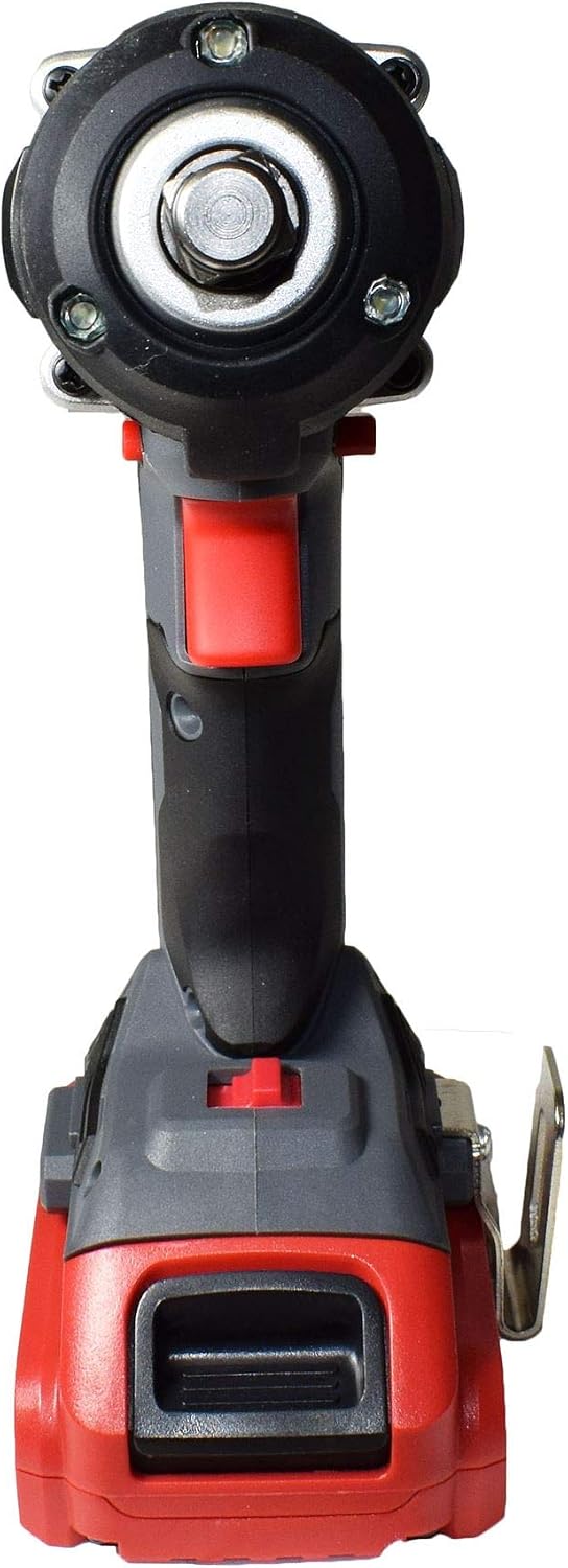 18v Lithium Li-ion Cordless Battery Impact Gun Wrench 350Nm with 2 Batteries - Image 3