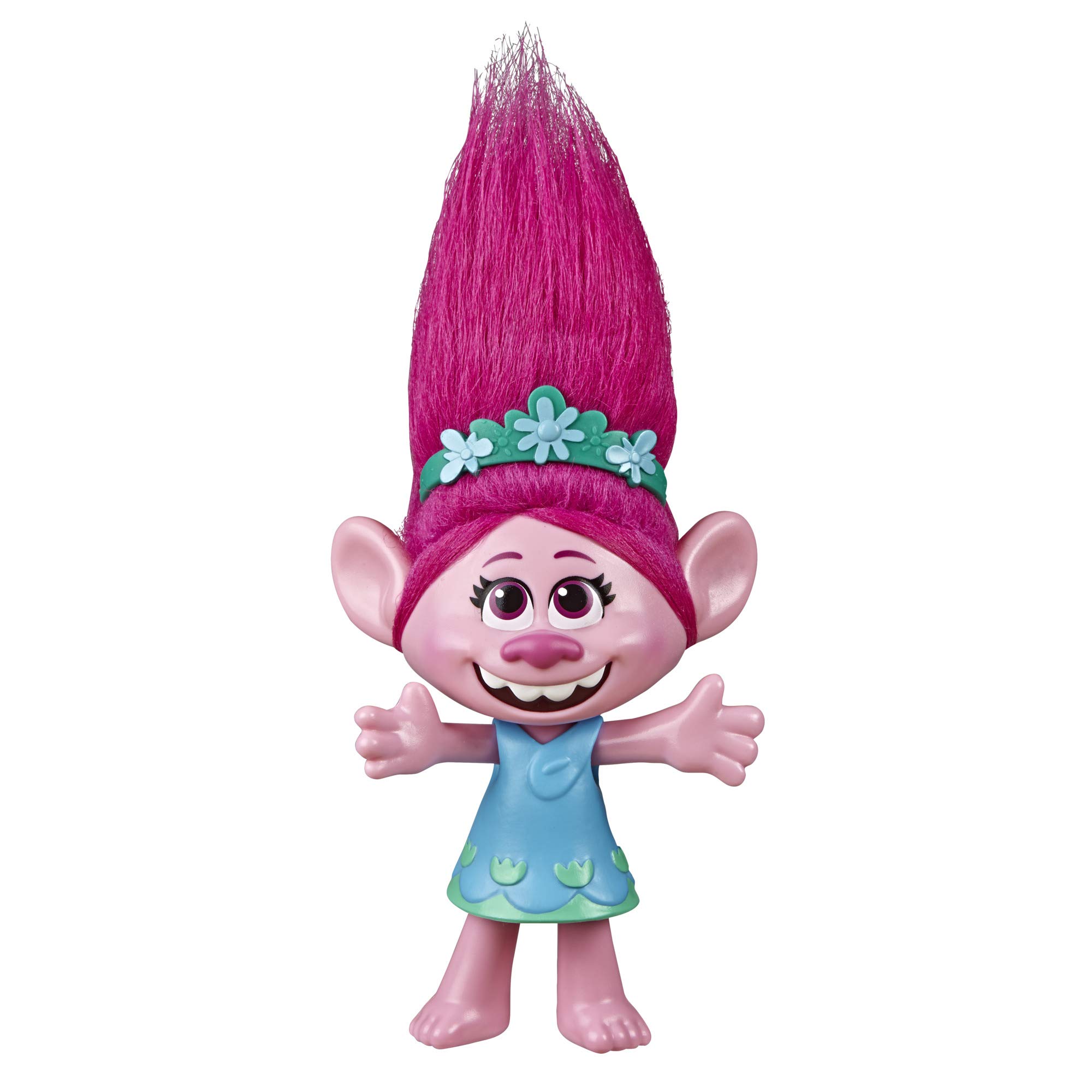 Trolls DreamWorks Pop Music Poppy Singing Doll Toy, Sings Just Want to Have Fun from World Tour