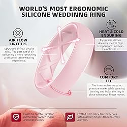 Egnaro Women's Rings Enhancers, 6mm Wide, 2mm