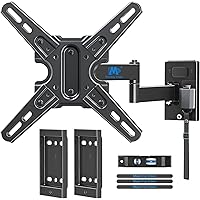 Mounting Dream UL Listed Lockable RV TV Mount for Most 13-43 inch TV, RV Mount for Camper Trailer Motor Home, Full Motion TV