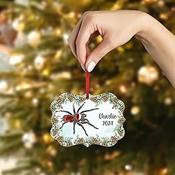 Brazilian Black Tarantula Christmas Ornament 2024