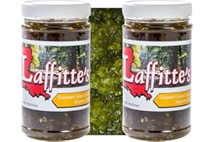 Laffitte's Gourmet Candied Jalapeno Relish 12 Ounce (2 Pack) - Perfect On Your Burgers, Brats, Hot Dogs, and Sandwiches - Perfect Over Your Favorite Cheese and For Stuffing