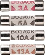 BOJACK 120pcs Ceramic Tube Fuses 3A 5A 10A 13A 6.3x25mm 240V Kit view 4