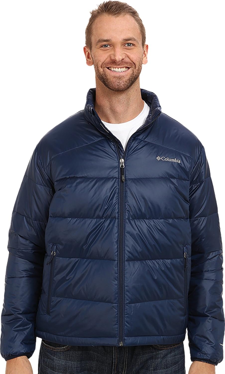 Columbia Mens Big and Tall Gold 650 TurboDown Down Jacket-Extended Outerwear & Coats Down & Parkas