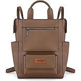Montana West Wrangler Backpack Purse for Women Vegan Leather Fashion Anti Theft Convertible Backpack with Adjustable Strap