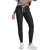 ODODOS Women's Performance Joggers - Ultra Soft odSTRATUM Tech Sweatpants Adjustable Mid Rise Pants with Pockets