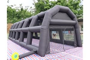 Inflatable Tennis Tent Baseball Cage Football Court Cage Inflatable Baseball Field Softball Batting&Pitching Cage 40'x14'x11'