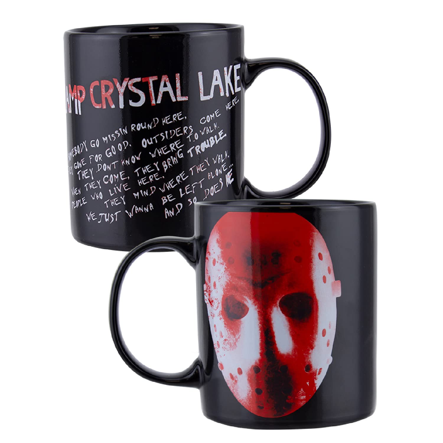 Paladone Friday The 13th Heat Change Mug, Officially Licensed Merchandise Multicolor, PP8382FTT