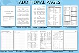 YHH Academic Diary 2025 2026 Page a Day A5 Daily Planner PU Leather Hardcover view 6