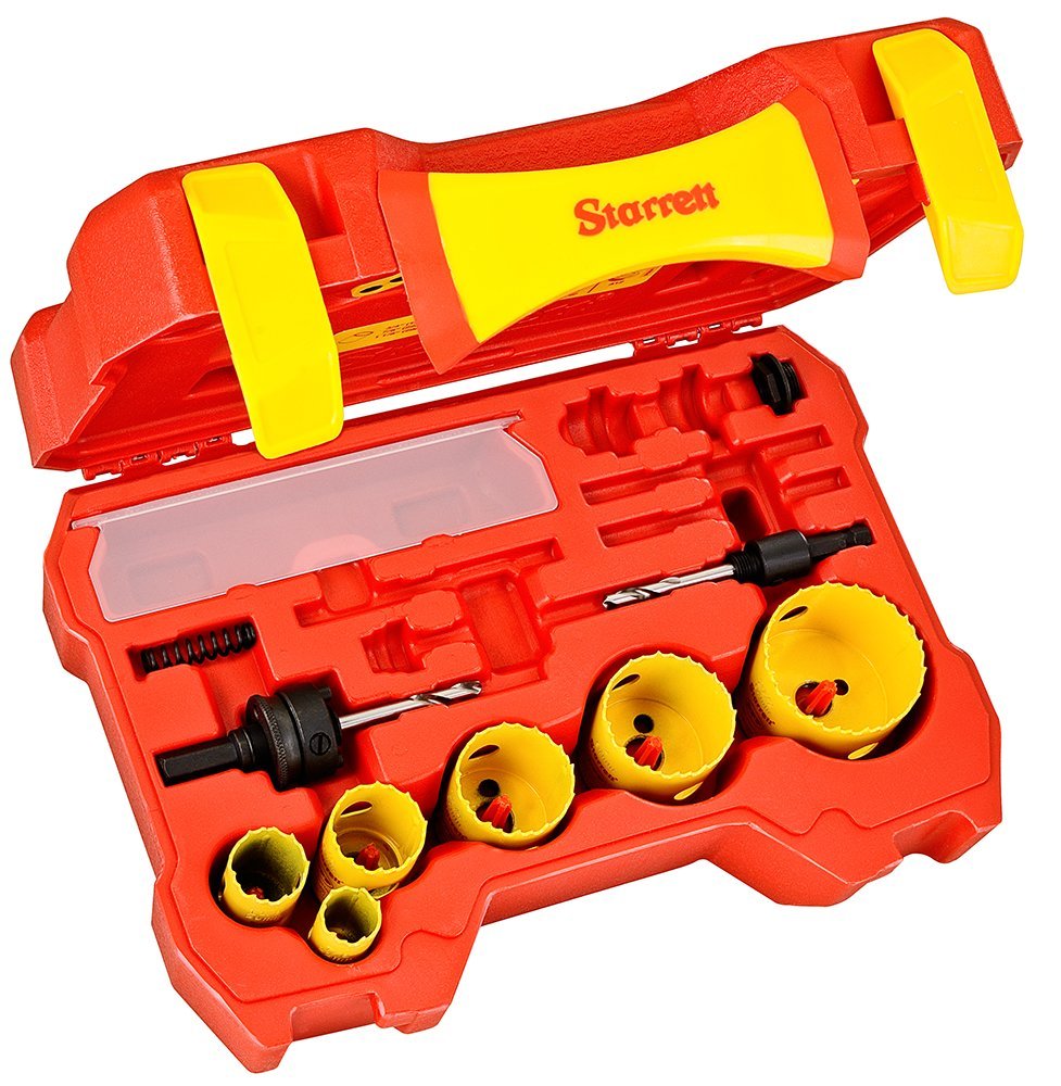 starrett hole saw kit