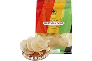 DABC OAK LAND DOL Fish Glue,Rich in Collagen Dried Seafood Fish Maw Roll Natural Sun Dried (Large 8oz/bag)
