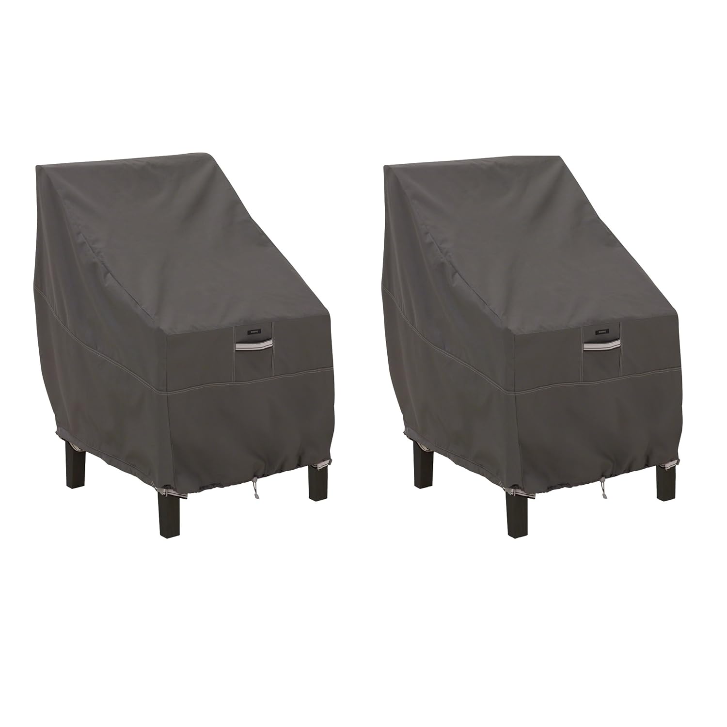 Classic Accessories Ravenna Standard Dining Patio Chair Cover (2-Pack)