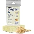 T.Taio Esponjabon Soap Sponge - Cleansing Shower Scrubber - Cleaning Bath Wash Scrub - Oil Removal - Massage & Lather Foot, Elbow, & Face - Bathroom Accessories - Oatmeal