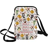 BWWKTOP Mogwai Crossbody Bag Gizmo Fans Gift Stripe Sling Bag Vegetable Gremlin Shoulder Bag Brain Gremlin Merch