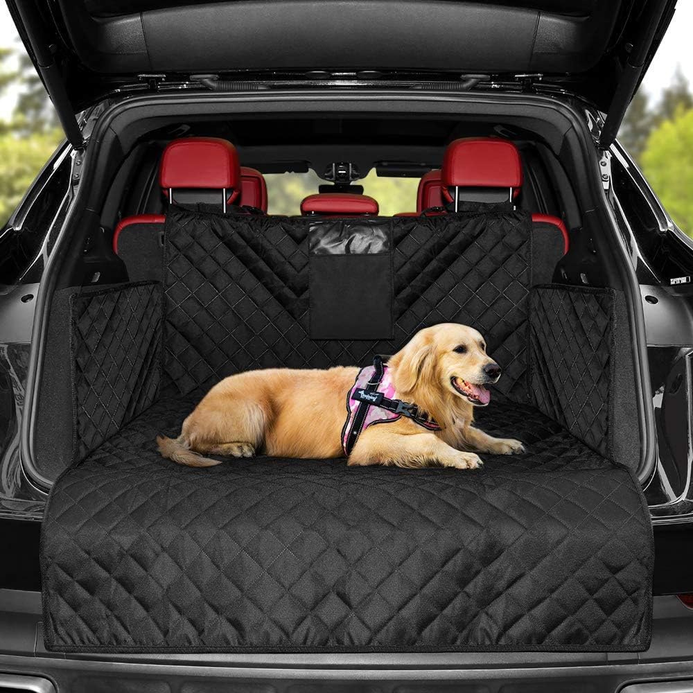 Kyg ペット用ドライブシート トランクマット 多機能ノンスリップマット 犬 シートカバー ペットシート カー用品 車後部座席 車載カバー 防水シート ハンモックカバー 滑り止め 汚れに強い 水洗い可能 取り付け簡単 折り畳み式 大中小型車用 Suv用 Amazon