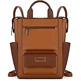 Montana West Wrangler Women Backpack Purse Convertible Backpack Vegan Leather Ladies Anti Theft Backpack with Adjustable Strap