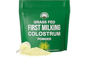 PEAK PERFORMANCE First Milking Colostrum Powder from Grass Fed USA Cows Milked Within 6 Hours of Giving Birth to Get The Most Bioactive Nutrients. High Immunoglobulin Bovine Colostrum Supplement for Humans
