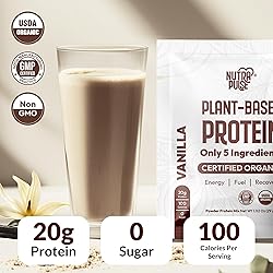 NUTRAPULSE Organic Vegan Protein Powder Sample Pack