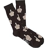 K BELL Men's Funny Animal Crew Novelty Gift Socks (1-Pair)