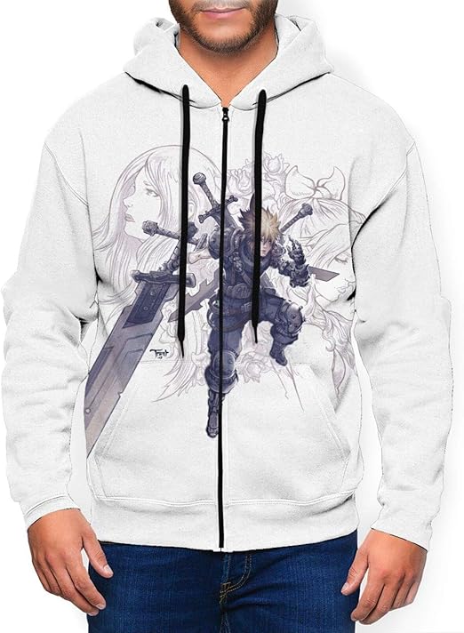 sweatshirt with circle zipper