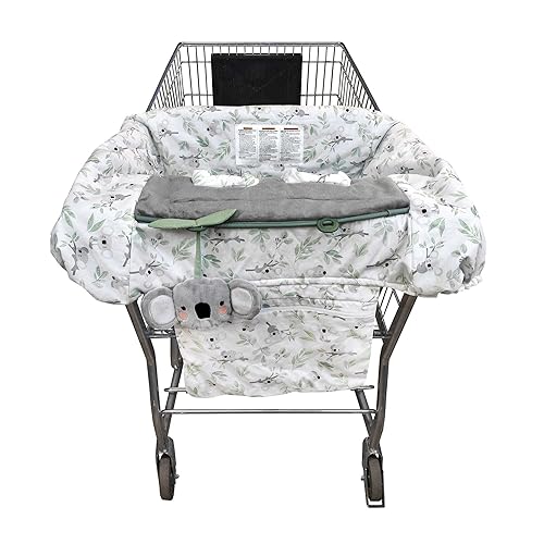 Boppy Preferred Shopping Cart and High Chair Cover with Storage