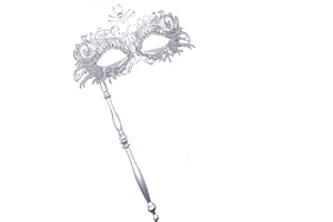 GEEK-M Masquerade Mask for Women/Men, Fancy Party Face Mask Venetian Mask for Prom Ball Halloween Mardi Gras