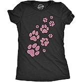 Womens Dog Mom and Cat Mom Funny T Shirts Cute Pet Tees for Women with Cats or Dogs